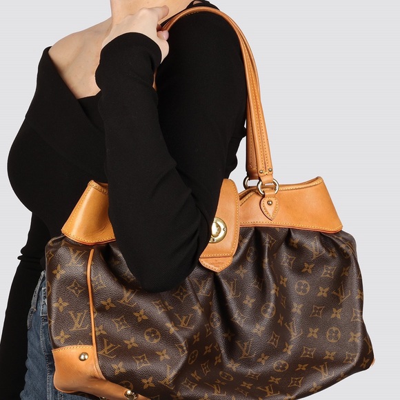 LOUIS VUITTON Monogram Boetie MM Shoulder Handbag